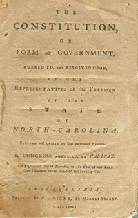 1776 constitution North Carolina